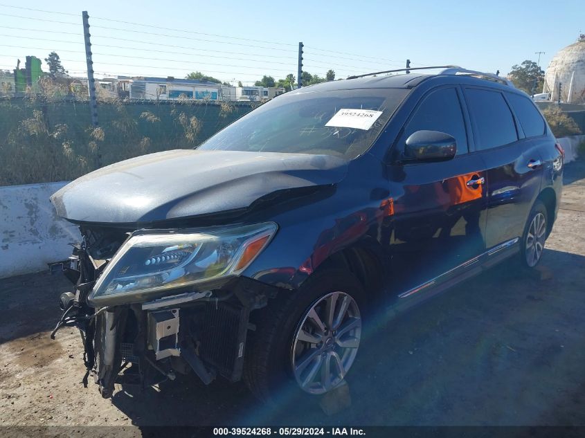 2014 Nissan Pathfinder Sl VIN: 5N1AR2MM7EC723185 Lot: 39524268