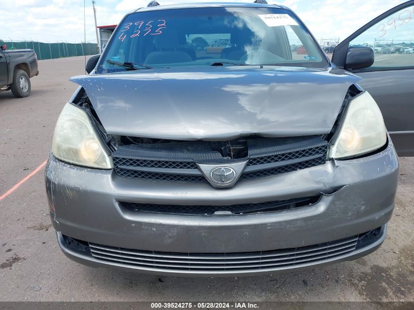 2005 Toyota Sienna Le VIN: 5TDZA23C85S227804 Lot: 39524275