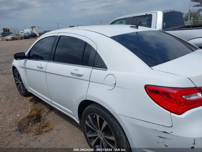 2013 Chrysler 200 Touring VIN: 1C3CCBBB7DN706779 Lot: 39524288