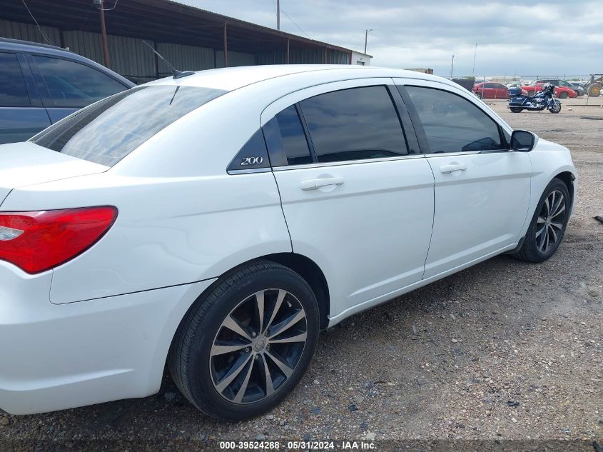 2013 Chrysler 200 Touring VIN: 1C3CCBBB7DN706779 Lot: 39524288