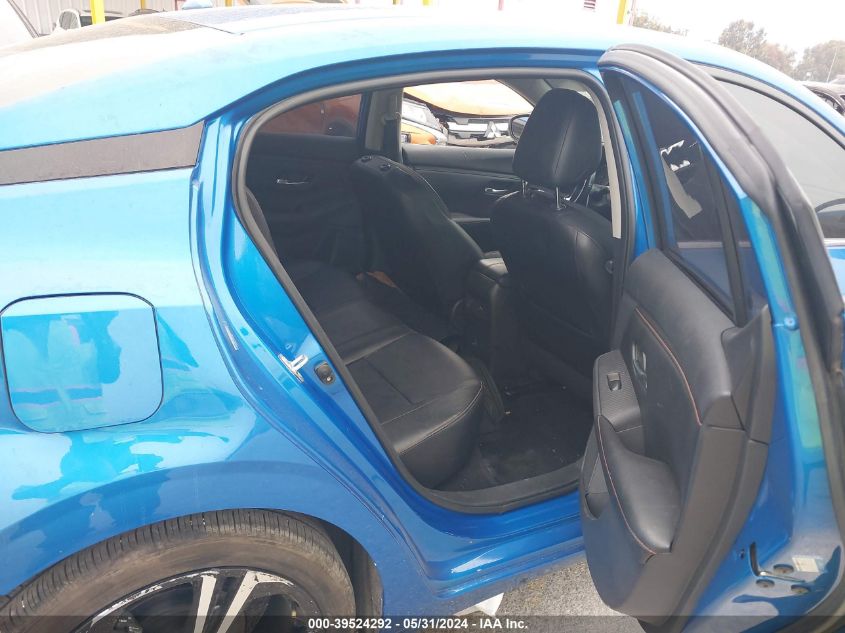 2022 Nissan Sentra Sr Xtronic Cvt VIN: 3N1AB8DVXNY318095 Lot: 39524292