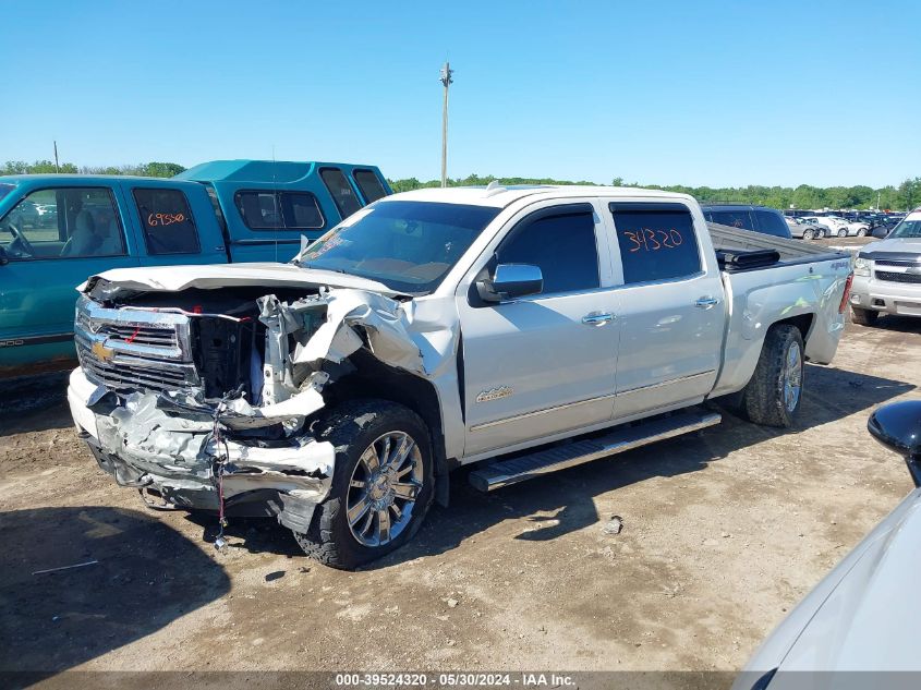 2015 Chevrolet Silverado 1500 High Country VIN: 3GCUKTEC2FG428673 Lot: 39524320