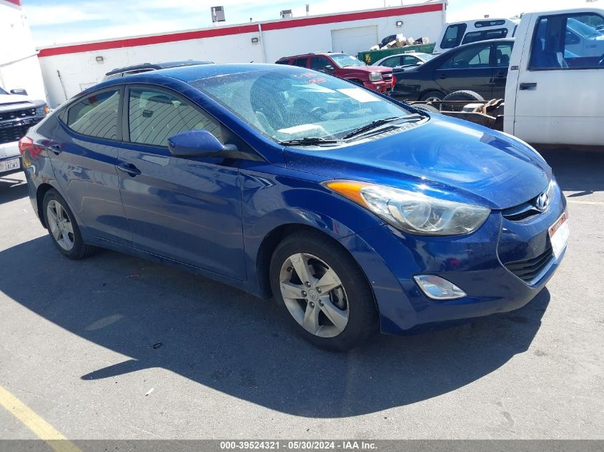 2013 Hyundai Elantra Gls VIN: KMHDH4AE7DU639384 Lot: 39524321