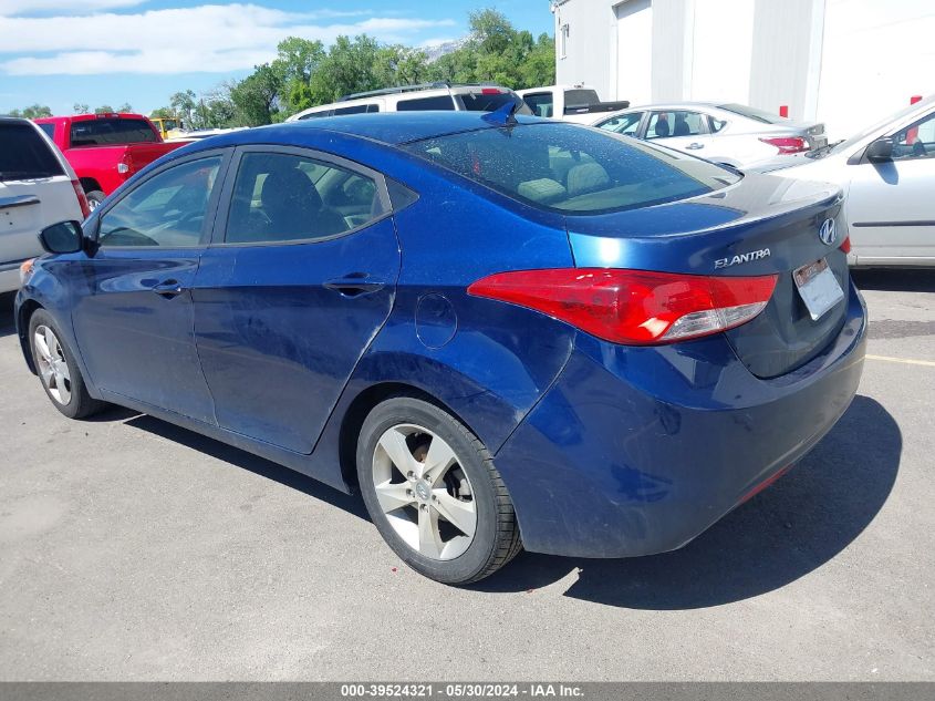 2013 Hyundai Elantra Gls VIN: KMHDH4AE7DU639384 Lot: 39524321