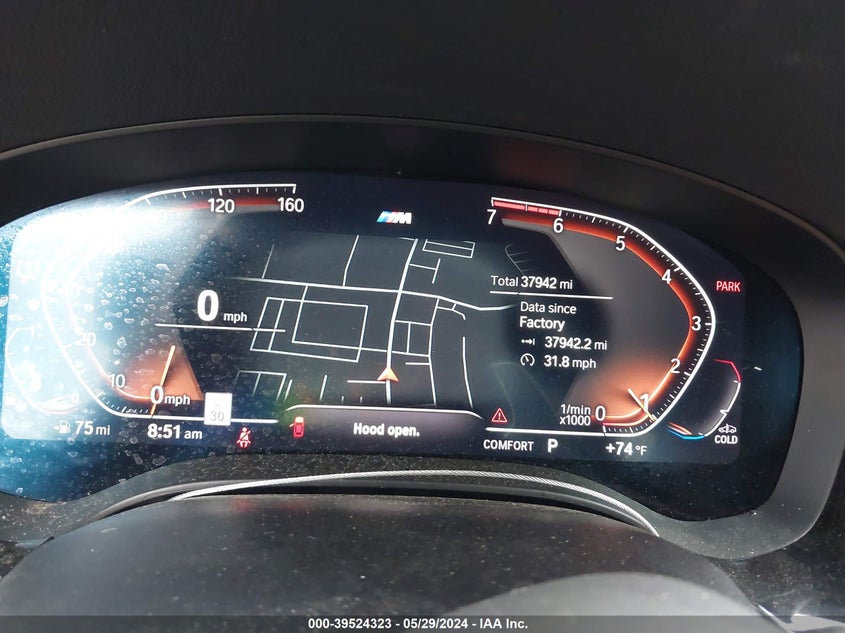 2021 BMW 530 2.0L I4 FI DOHC 16V (VIN: WBA53BH08MWX08848
