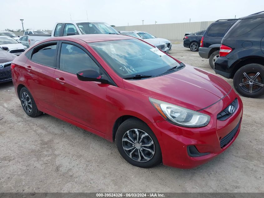 2013 Hyundai Accent Gls VIN: KMHCT4AE9DU376583 Lot: 39524326