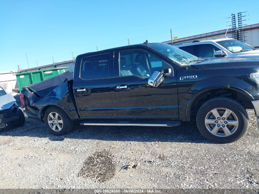 2019 Ford F-150 Lariat VIN: 1FTEW1C53KKE61931 Lot: 39524350