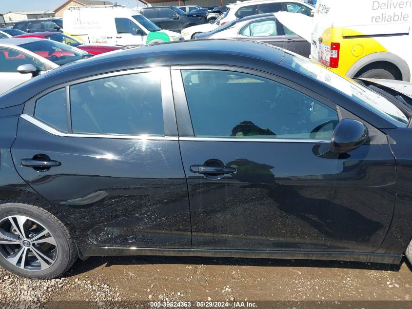 2022 Nissan Sentra Sv Xtronic Cvt VIN: 3N1AB8CV9NY259462 Lot: 39524363