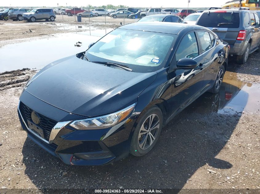 2022 Nissan Sentra Sv Xtronic Cvt VIN: 3N1AB8CV9NY259462 Lot: 39524363