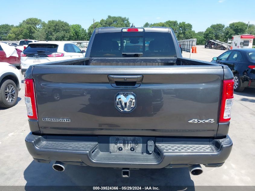 2022 Ram 1500 Big Horn Quad Cab 4X4 6'4 Box VIN: 1C6SRFBT3NN162666 Lot: 39524366