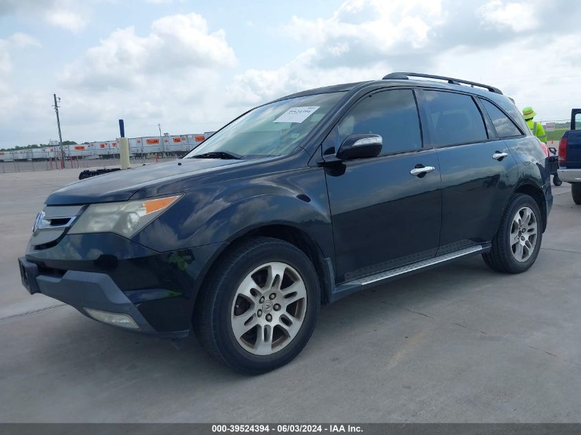 2007 Acura Mdx Technology Package VIN: 2HNYD28457H547209 Lot: 39524394