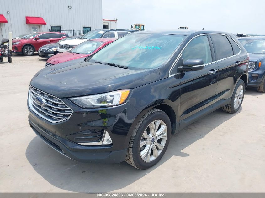 2022 Ford Edge Titanium VIN: 2FMPK4K99NBA32667 Lot: 39524396