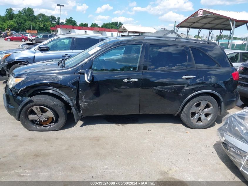 2007 Acura Mdx Sport Package VIN: 2HNYD28807H512385 Lot: 39524398