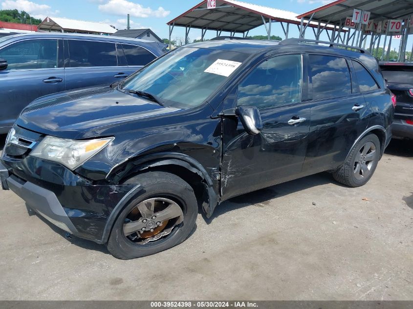 2007 Acura Mdx Sport Package VIN: 2HNYD28807H512385 Lot: 39524398