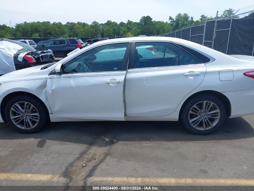 2016 Toyota Camry Se VIN: 4T1BF1FK4GU549463 Lot: 39524400