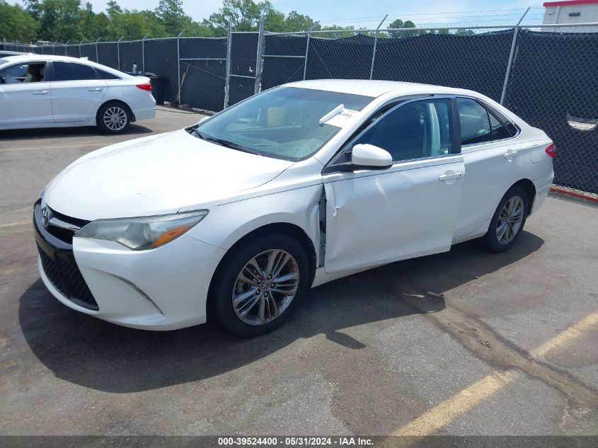 2016 Toyota Camry Se VIN: 4T1BF1FK4GU549463 Lot: 39524400