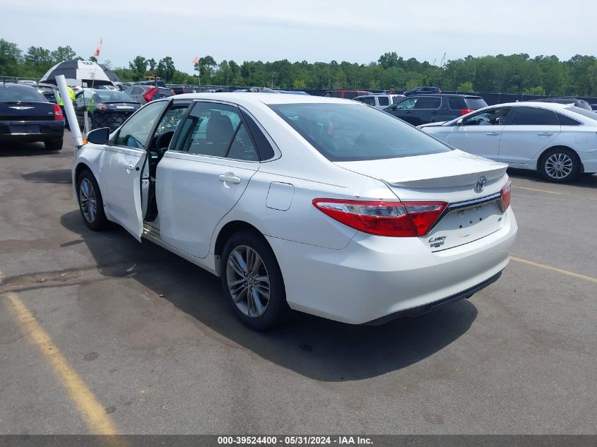 2016 Toyota Camry Se VIN: 4T1BF1FK4GU549463 Lot: 39524400