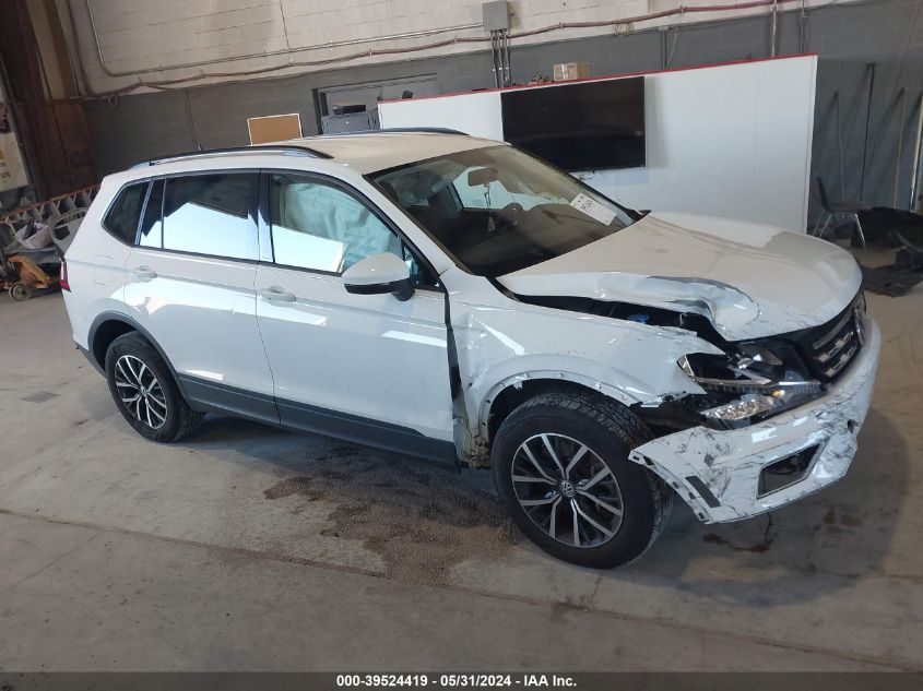 2021 Volkswagen Tiguan 2.0T S VIN: 3VV0B7AX6MM123210 Lot: 39524419