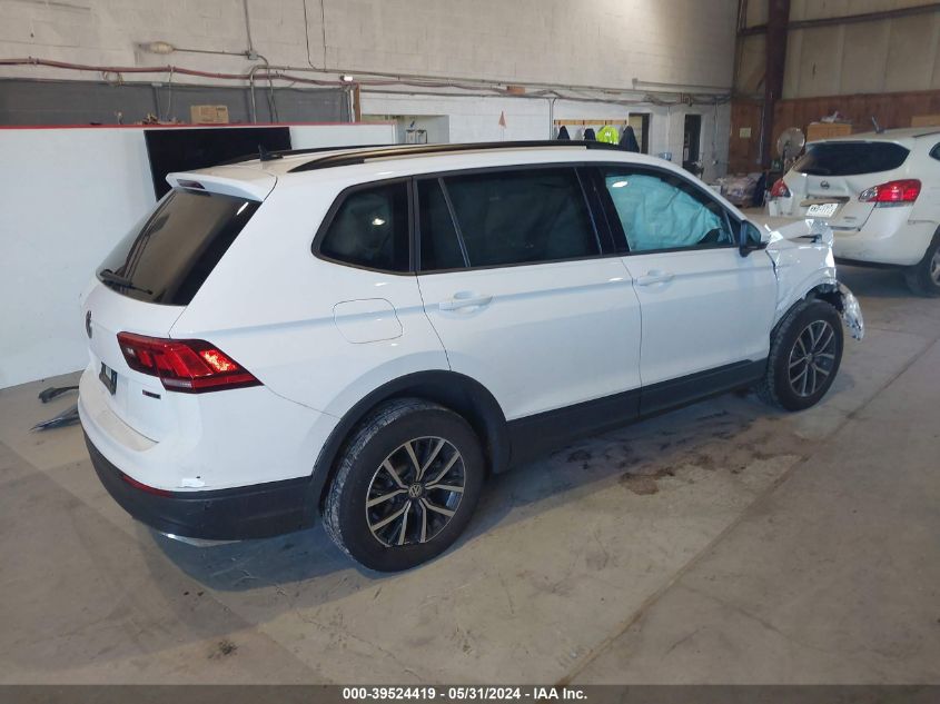 2021 Volkswagen Tiguan 2.0T S VIN: 3VV0B7AX6MM123210 Lot: 39524419