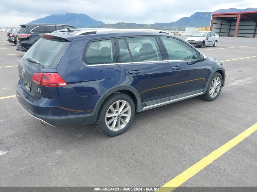 2017 Volkswagen Golf Alltrack Tsi S/Tsi Se VIN: 3VWM17AU1HM541203 Lot: 39524423