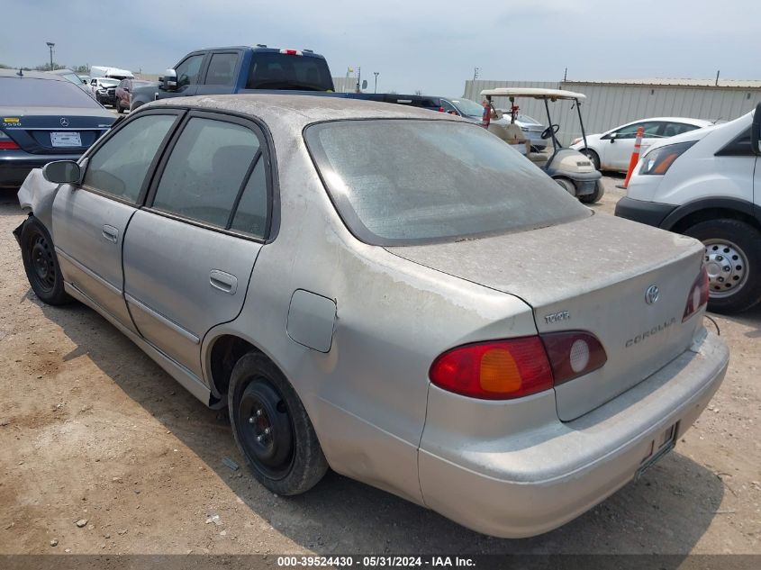 2002 Toyota Corolla S VIN: 1NXBR12E72Z627606 Lot: 39524430