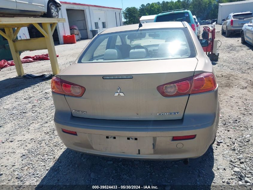 2008 Mitsubishi Lancer De/Es VIN: JA3AU26U88U010857 Lot: 39524433