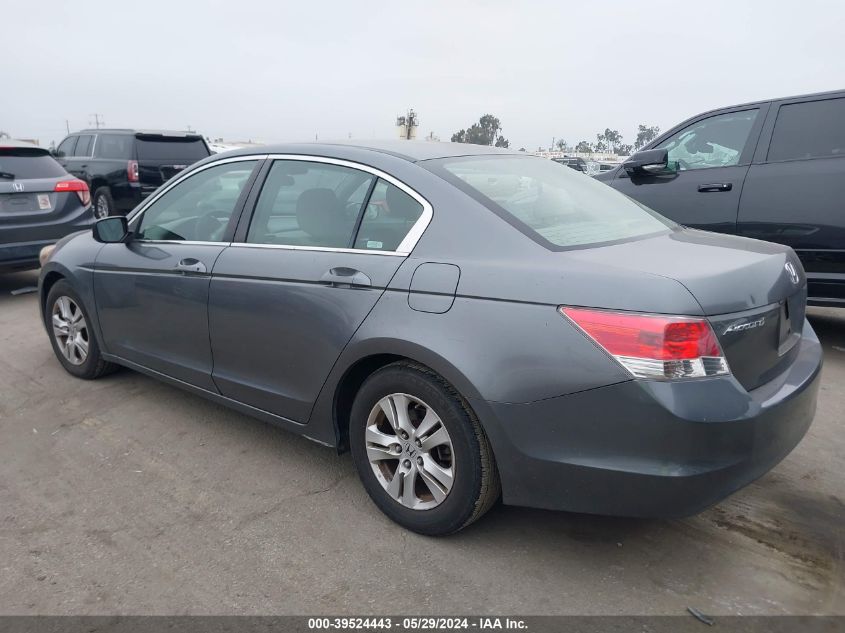 2009 Honda Accord 2.4 Lx-P VIN: JHMCP26449C008238 Lot: 39524443