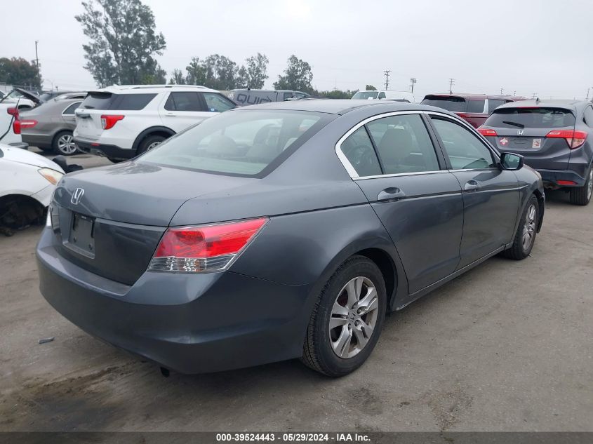 2009 Honda Accord 2.4 Lx-P VIN: JHMCP26449C008238 Lot: 39524443