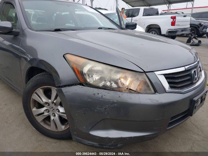 2009 Honda Accord 2.4 Lx-P VIN: JHMCP26449C008238 Lot: 39524443