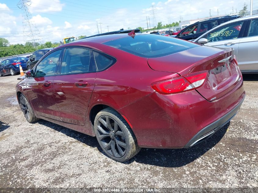 2015 Chrysler 200 S VIN: 1C3CCCDG6FN514559 Lot: 39524446