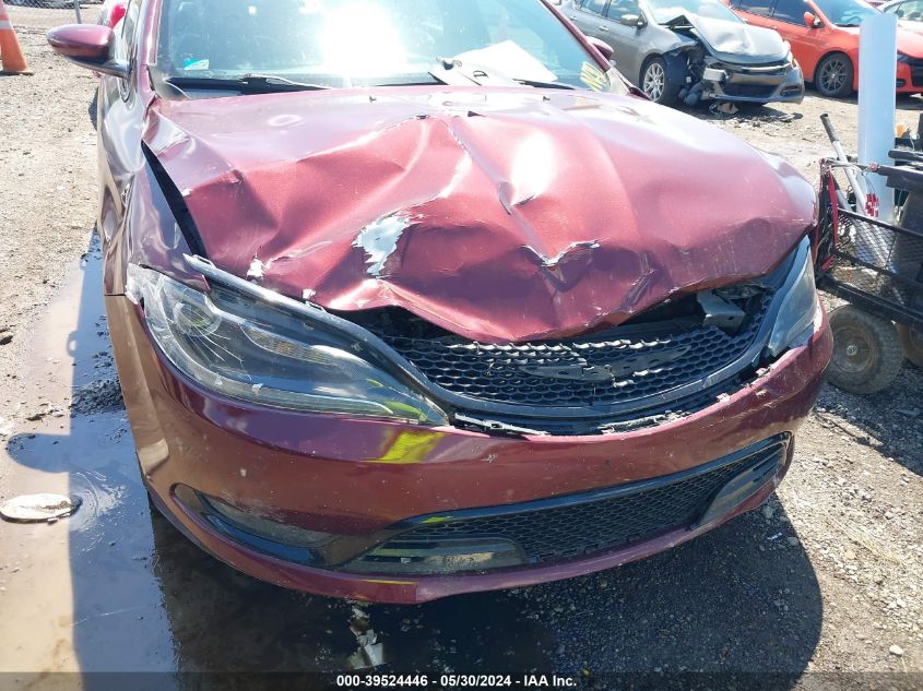 2015 Chrysler 200 S VIN: 1C3CCCDG6FN514559 Lot: 39524446