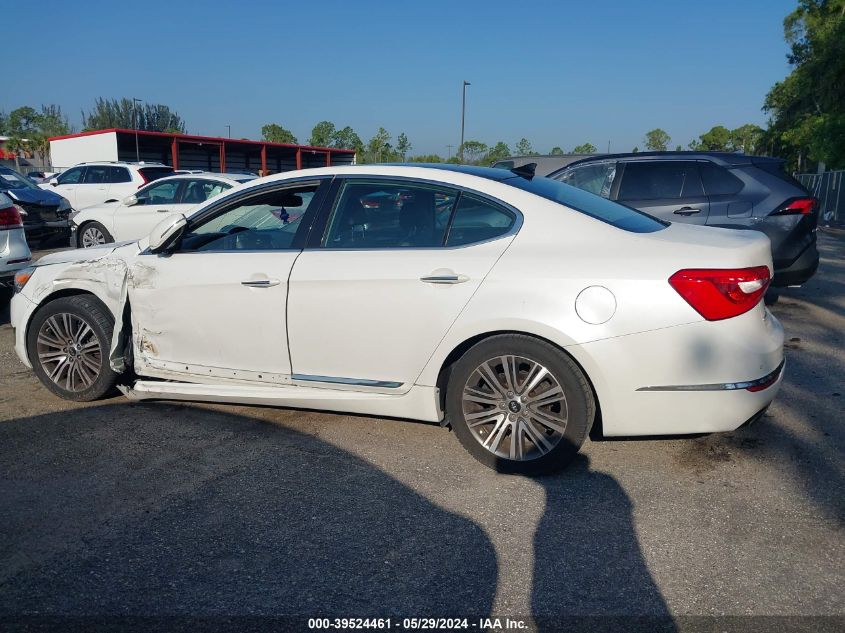 2014 Kia Cadenza Premium VIN: KNALN4D76E5165751 Lot: 39524461