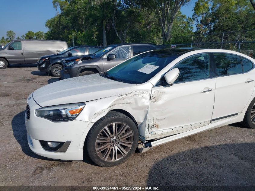 2014 Kia Cadenza Premium VIN: KNALN4D76E5165751 Lot: 39524461