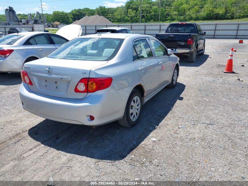 2010 Toyota Corolla Le VIN: 1NXBU4EE3AZ304602 Lot: 39524465