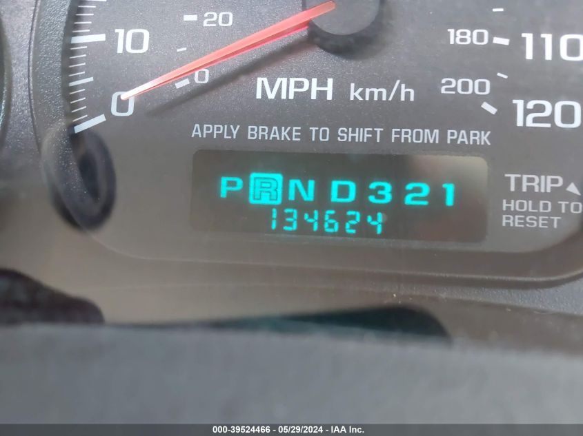 2003 Chevrolet Impala VIN: 2G1WF52EX39224796 Lot: 39524466