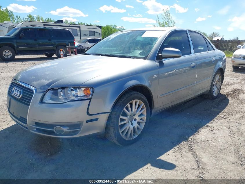 2006 Audi A4 2.0T VIN: WAUDF78E16A274915 Lot: 39524468