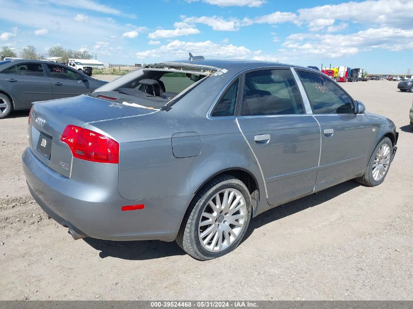 2006 Audi A4 2.0T VIN: WAUDF78E16A274915 Lot: 39524468