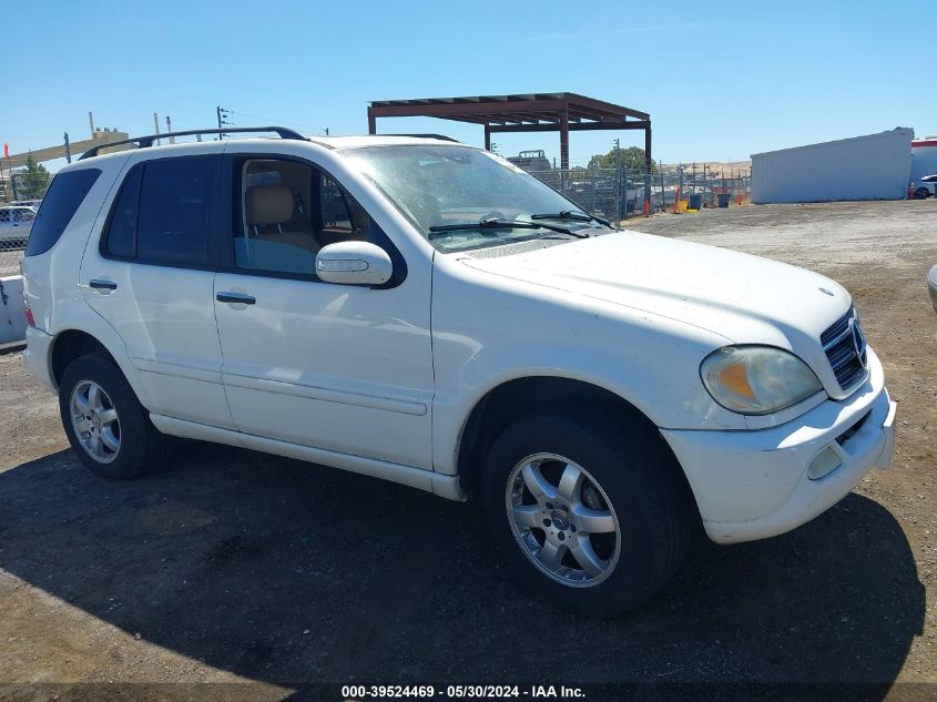 2003 Mercedes-Benz Ml 500 VIN: 4JGAB75E73A446300 Lot: 39524469