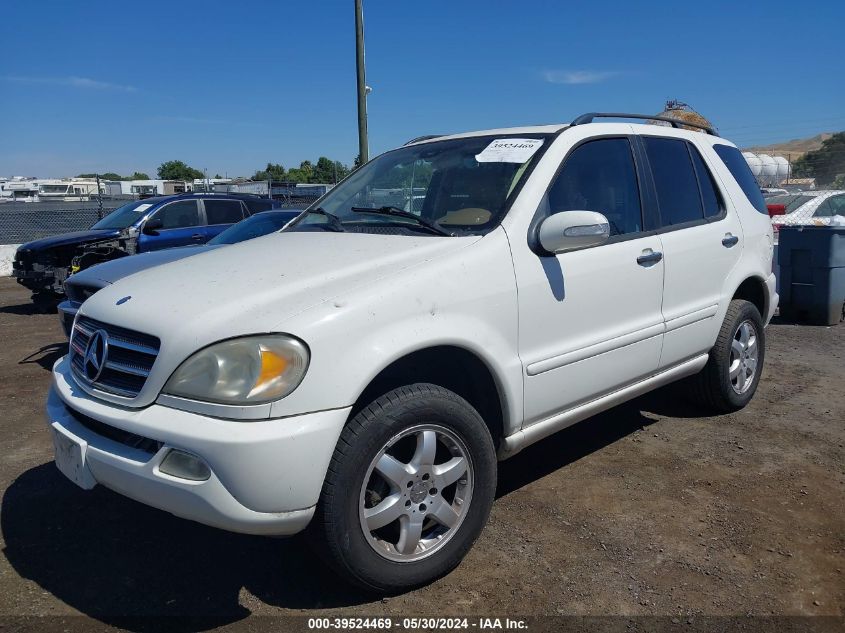 2003 Mercedes-Benz Ml 500 VIN: 4JGAB75E73A446300 Lot: 39524469