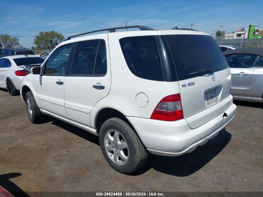 2003 Mercedes-Benz Ml 500 VIN: 4JGAB75E73A446300 Lot: 39524469