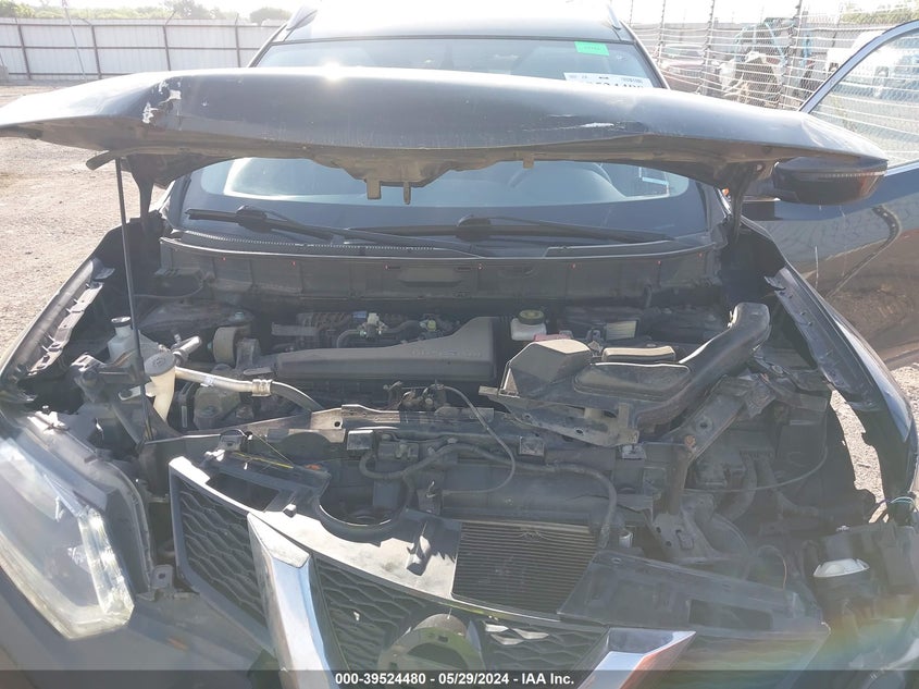 2016 Nissan Rogue Sv VIN: KNMAT2MV2GP727722 Lot: 39524480