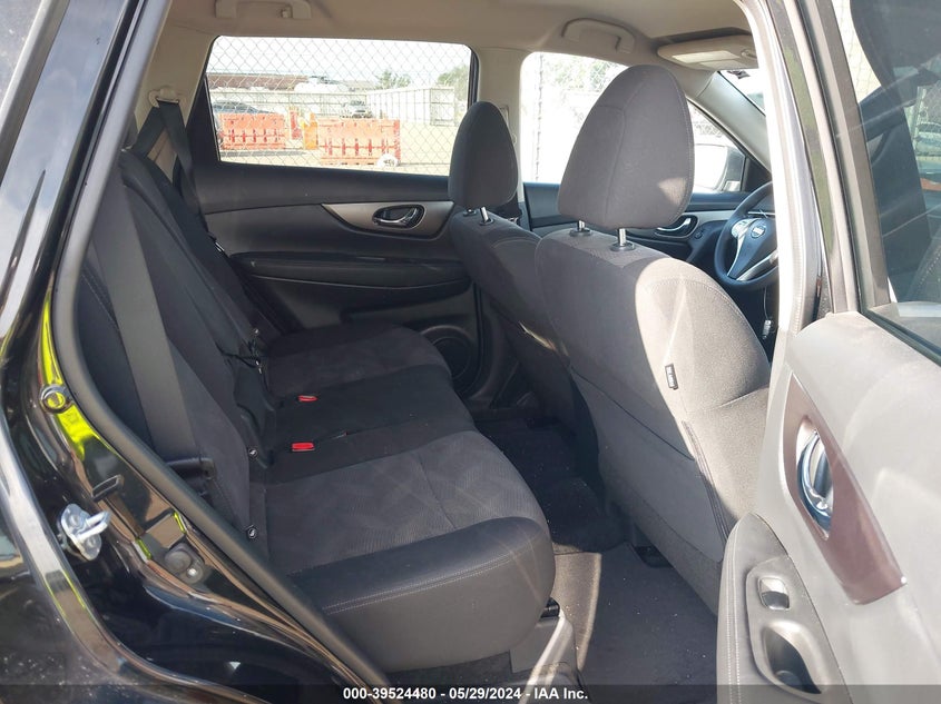 2016 Nissan Rogue Sv VIN: KNMAT2MV2GP727722 Lot: 39524480