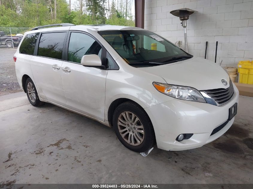 2016 Toyota Sienna Xle 8 Passenger VIN: 5TDYK3DC2GS699660 Lot: 39524483