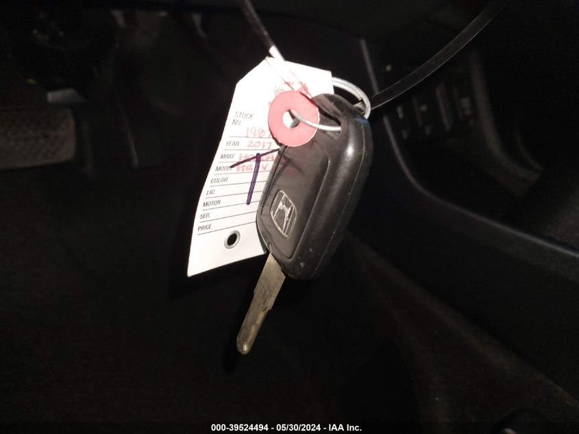 2017 HONDA HR-V LX - 3CZRU5H32HM716845