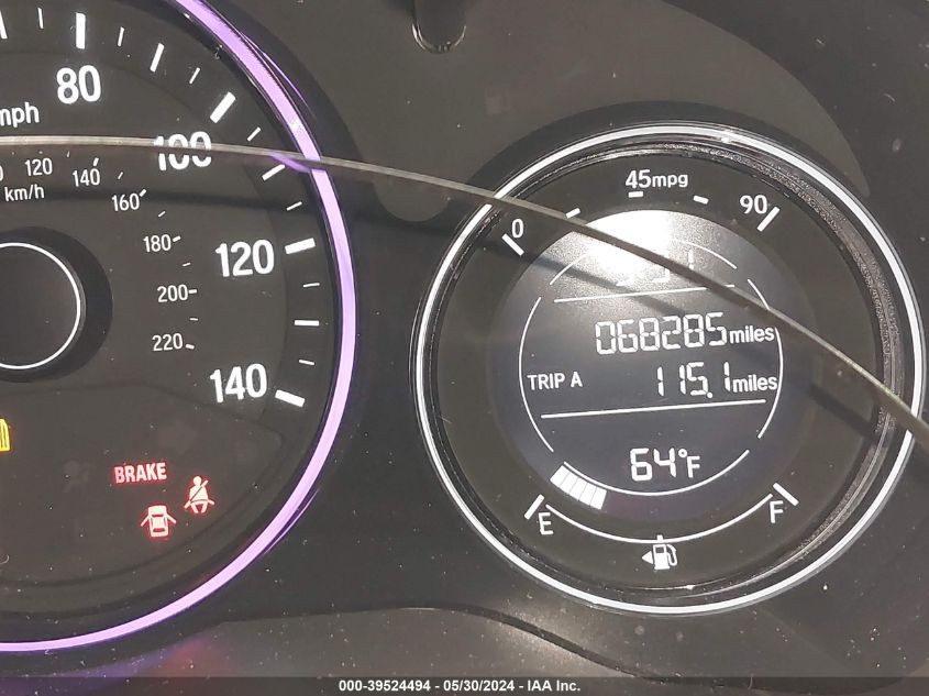 2017 HONDA HR-V LX - 3CZRU5H32HM716845