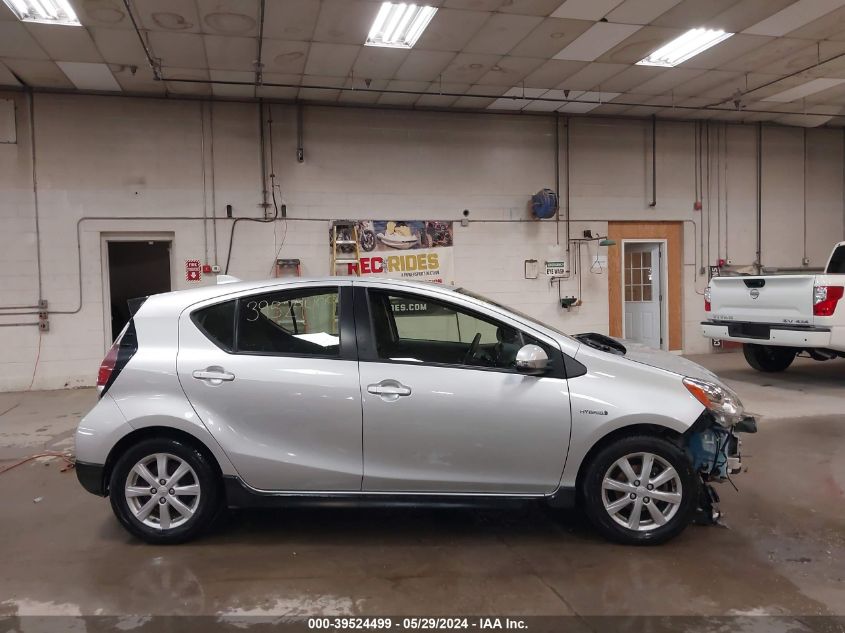 2017 Toyota Prius C Two VIN: JTDKDTB32H1594151 Lot: 39524499