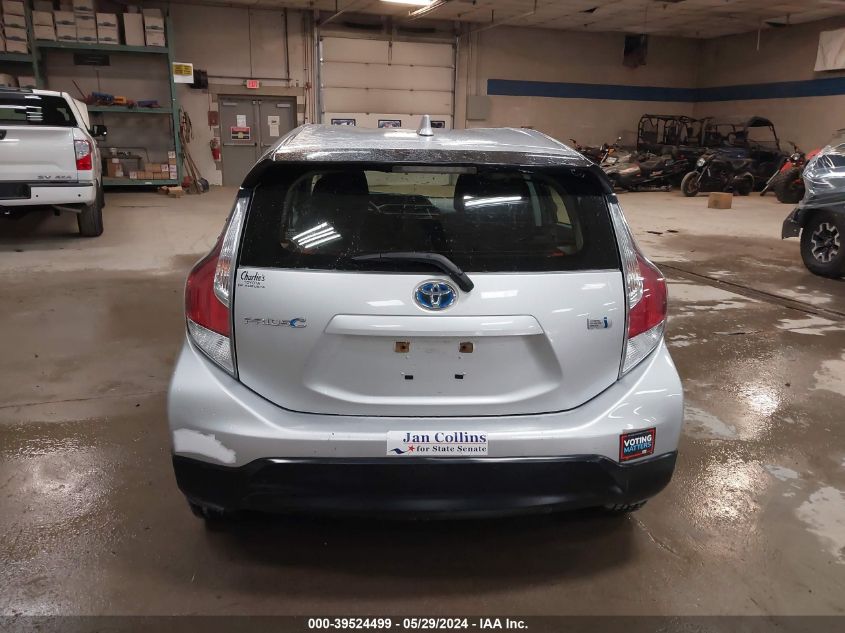 2017 Toyota Prius C Two VIN: JTDKDTB32H1594151 Lot: 39524499