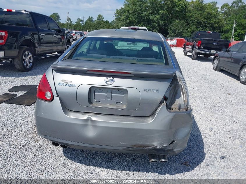 2007 Nissan Maxima 3.5 Se VIN: 1N4BA41E07C852077 Lot: 39524502