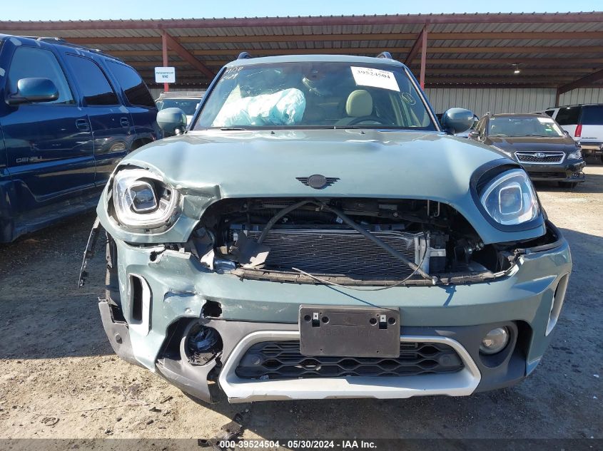 2022 Mini Countryman Cooper S VIN: WMZ83BR06N3N65237 Lot: 39524504