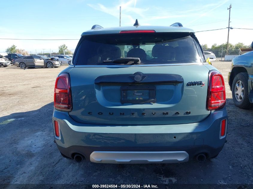 2022 Mini Countryman Cooper S VIN: WMZ83BR06N3N65237 Lot: 39524504